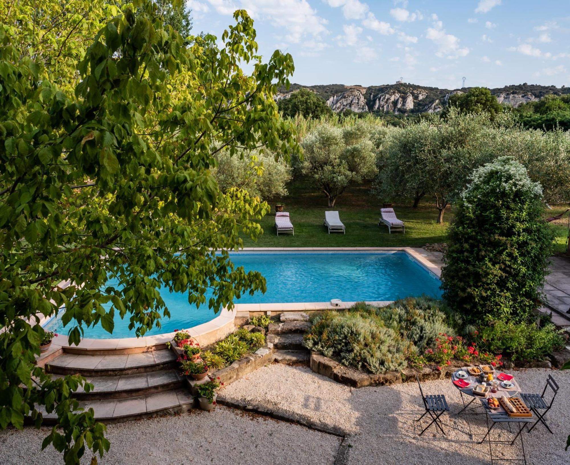 Mas De L'Arrivette Bed & Breakfast Saint-Geniès-de-Comolas Екстериор снимка